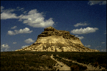 [One of the Pawnee Buttes.]