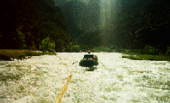 The view ahead on the Green River.
